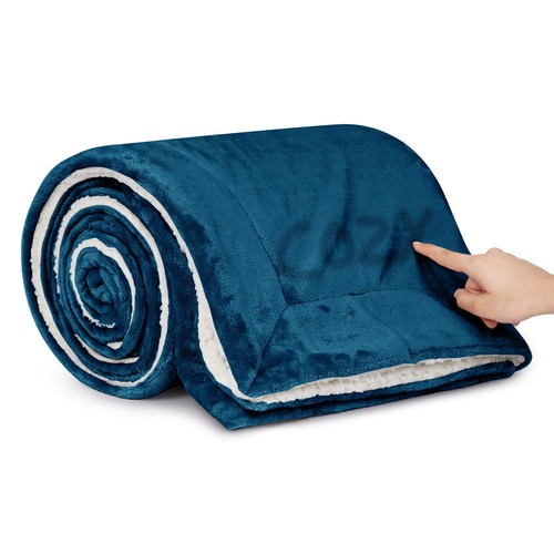 Reversible sherpa fleece - sherpa,