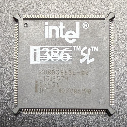 Intel ku80386sl cpu sx456 - cpu,