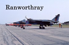 Original Aircraft slide RAF  XX765 Sepecat Jaguar GR1 U Heyford 1976 #2080