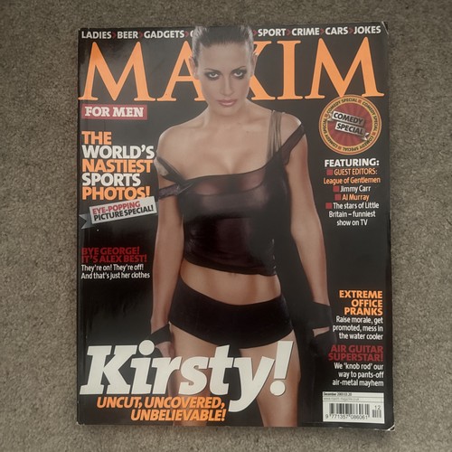 Maxim magazine december 2003 - magazine,