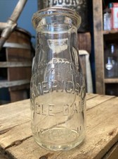 Vintage Half Pint Milk Bottle