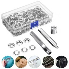 100Pcs 12-20mm Round Eyelets