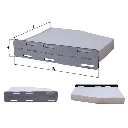 Cabin filter for scirocco - for,