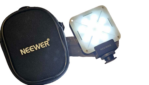 Neewer video light with case - light,