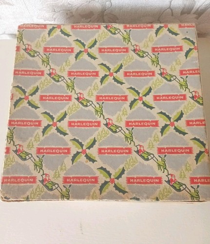 Vintage harlequin crackers - vintage,