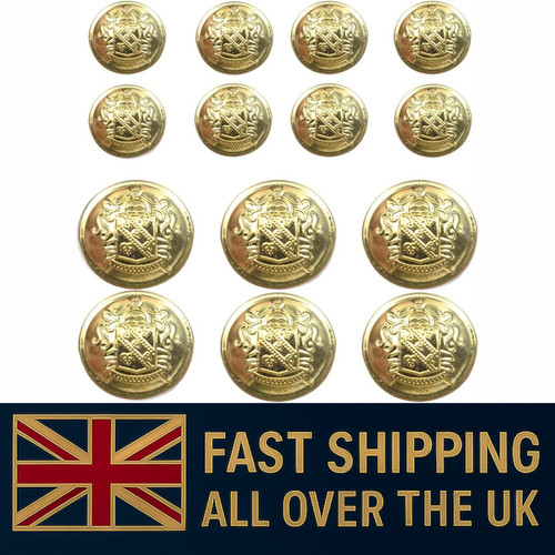 Pcs 15mm blazer button set - 10,