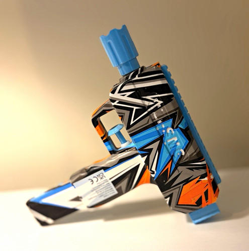 Plastic handheld water gun - plastic,