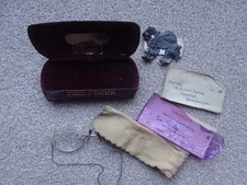 Antique PINZE NEZ Ultor Lenses