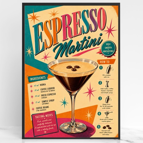 Espresso martini cocktail - espresso,
