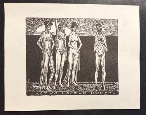Exlibris erotik - exlibris,