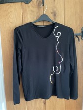 BETTY BARCLAY Size 16 Black