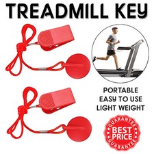 RED MAGNETIC TREADMILL RUNNING MACHINE SAFETY KEY TAG REPLACEMENT UK