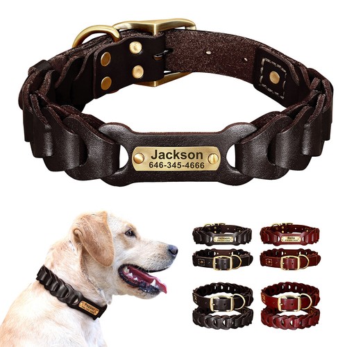 Personalised dog collar - personalised,