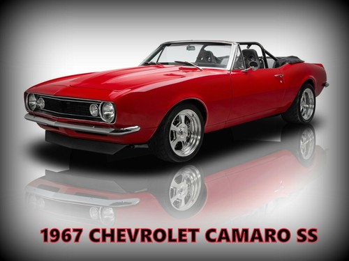 1967 chevrolet camaro metal - chevrolet, ss