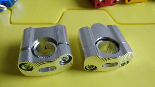 Handle bar riser mount clamp - ,
