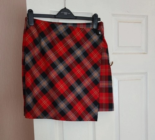 Womens black and red tartan - womens,