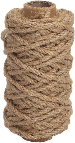 Strong natural jute - twine,, 4mm