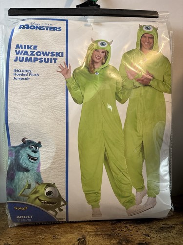 Adult mike wazowski - adult, jumpsuit