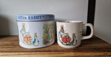 Beatrix Potter Peter Rabbit Wedgewood Mug in tin
