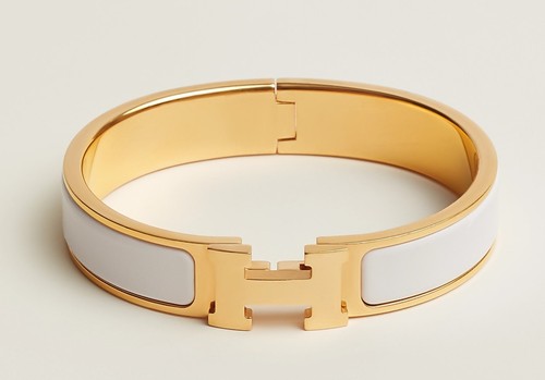 Hermes clic bracelet - bracelet, white