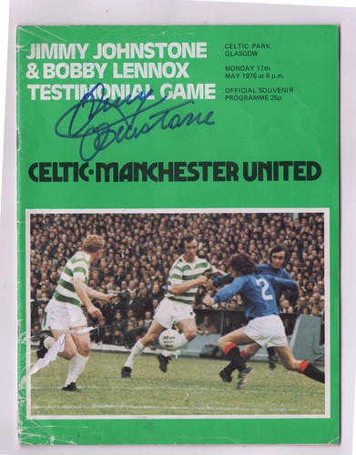 Jimmy johnstone celtic hand - celtic,