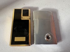 2x Vintage Colibri Lighters