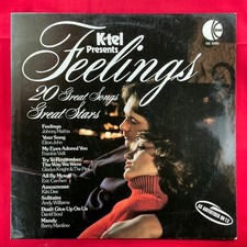 Feelings 20 Great Songs Various Artists  12" Vinyl LP K-tel Records 1977