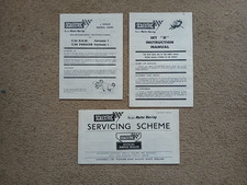 Scalextric C85 BRM & C86 Porsche Maintenance Instructions,Set 31 Instructions...