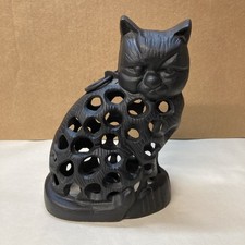 Vintage cast iron cat - vintage,