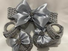 Hand knitted Romany Bling baby