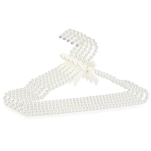Pack pearl clothes hangers - 5,