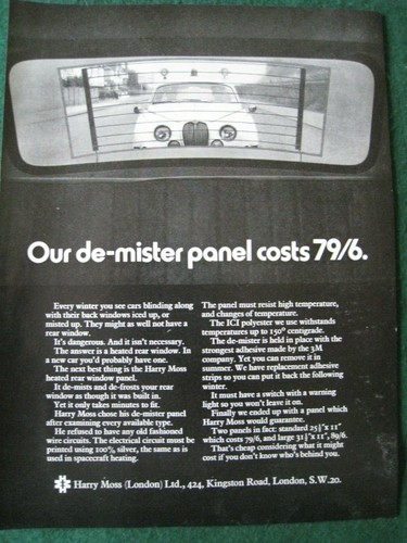 Harry moss mister panel - harry, de-mister