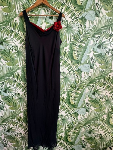 Ann harvey black midi dress - black,