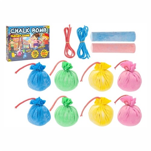 Chalk bomb target game for - bomb,
