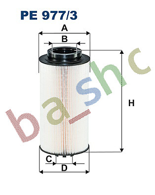Fuel filter fits - man, tgl