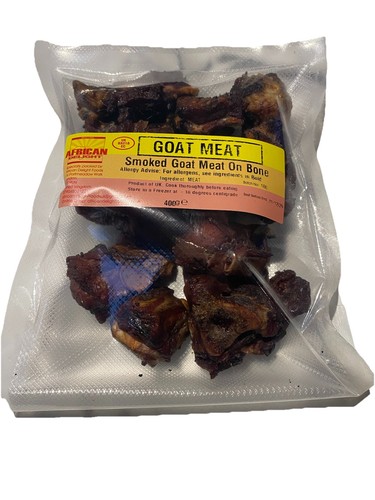 Smoked skinless goat - goat, meat
