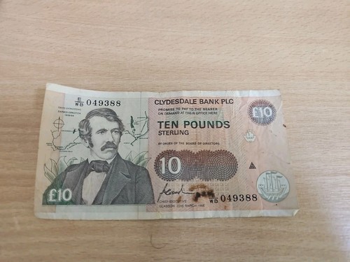 Clydesdale bank pounds - clydesdale, 10