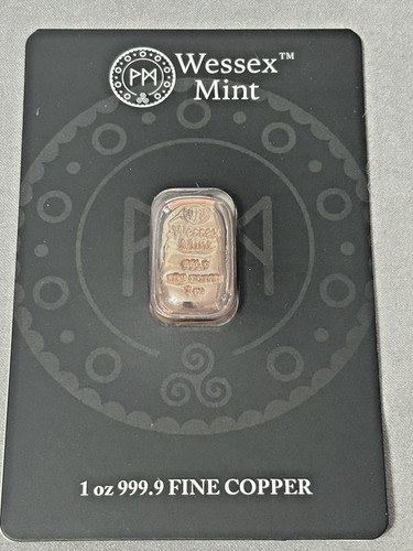 Wessex mint 1oz cast copper - wessex,