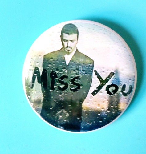 George michael jumbo pin - george,