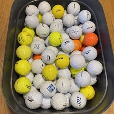 100 Mixed Budget Golf Balls. Pearl/A Grade.