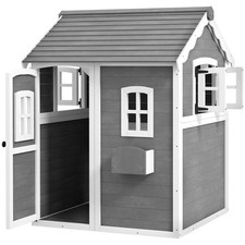 Outdoor Wooden Kids Playhouse