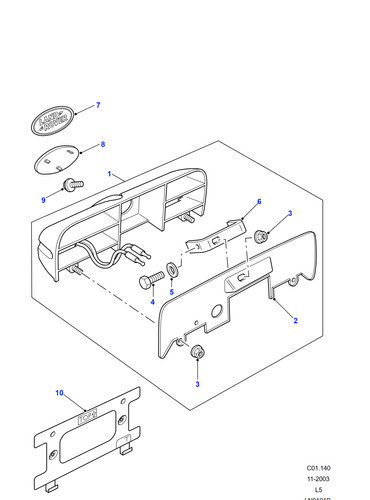 Land rover genuine - land,