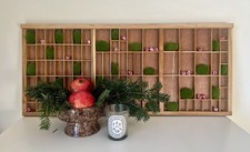 Vintage Letterpress Wooden Printers Tray Curios Display Restored *Christmas Gift