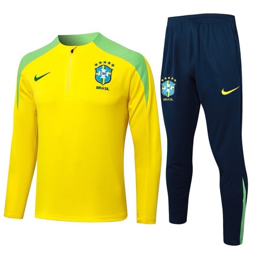 Brazil cbf football tracksuit - brazil,