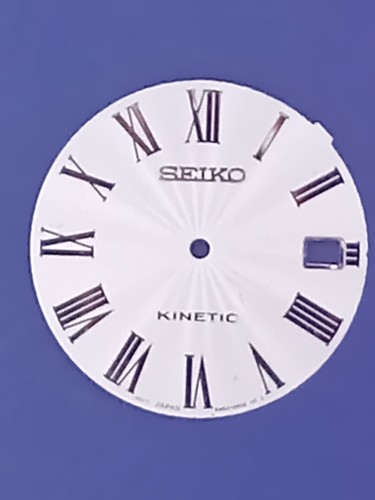Seiko kinetic white mens - mens, watch
