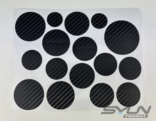 Carbon Black Vinyl Overlay