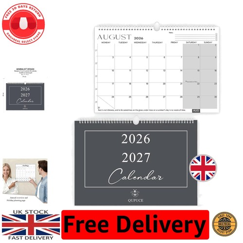 Wall planner for - 18-,