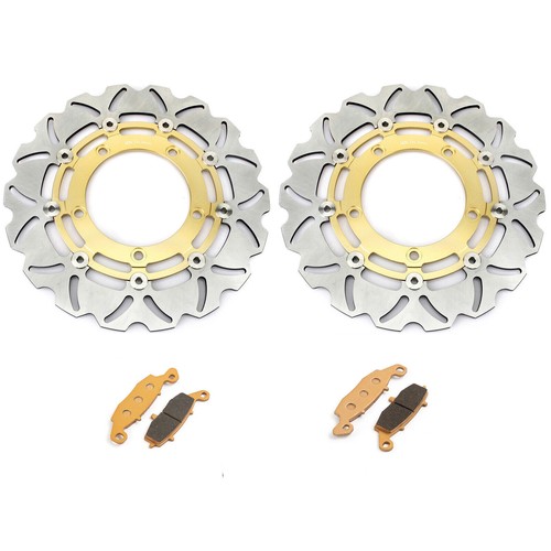Front brake discs pads - front, for