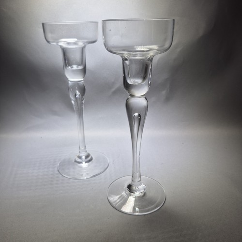 Pair vintage dartington glass - dartington,