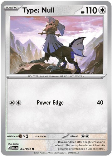 Pokémon tcg type null - type:,